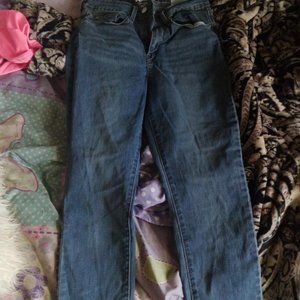 Levi's blue jeans
